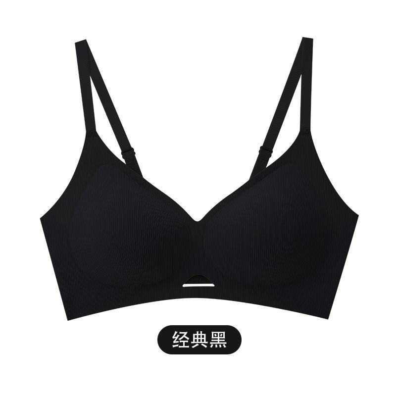 

Soft support, comfortable one-piece sexy bra, comfortable gathering jelly strip, no steel ring bra 2xl [40/90abc recommended 67.5-75kg]