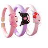 Sanrio Kuromi Luminous Mosquito Repellent Bracelet for Kids & Adults, Plant Essential Oil Outdoor Bug Repellent, Waterproof & Sweatproof