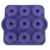 Silicone Donut Mold 9 Cavity Prevents Stick Safe Heat Resistance Doughnut Pan Set for Cake Biscuit Bagels Muffins
