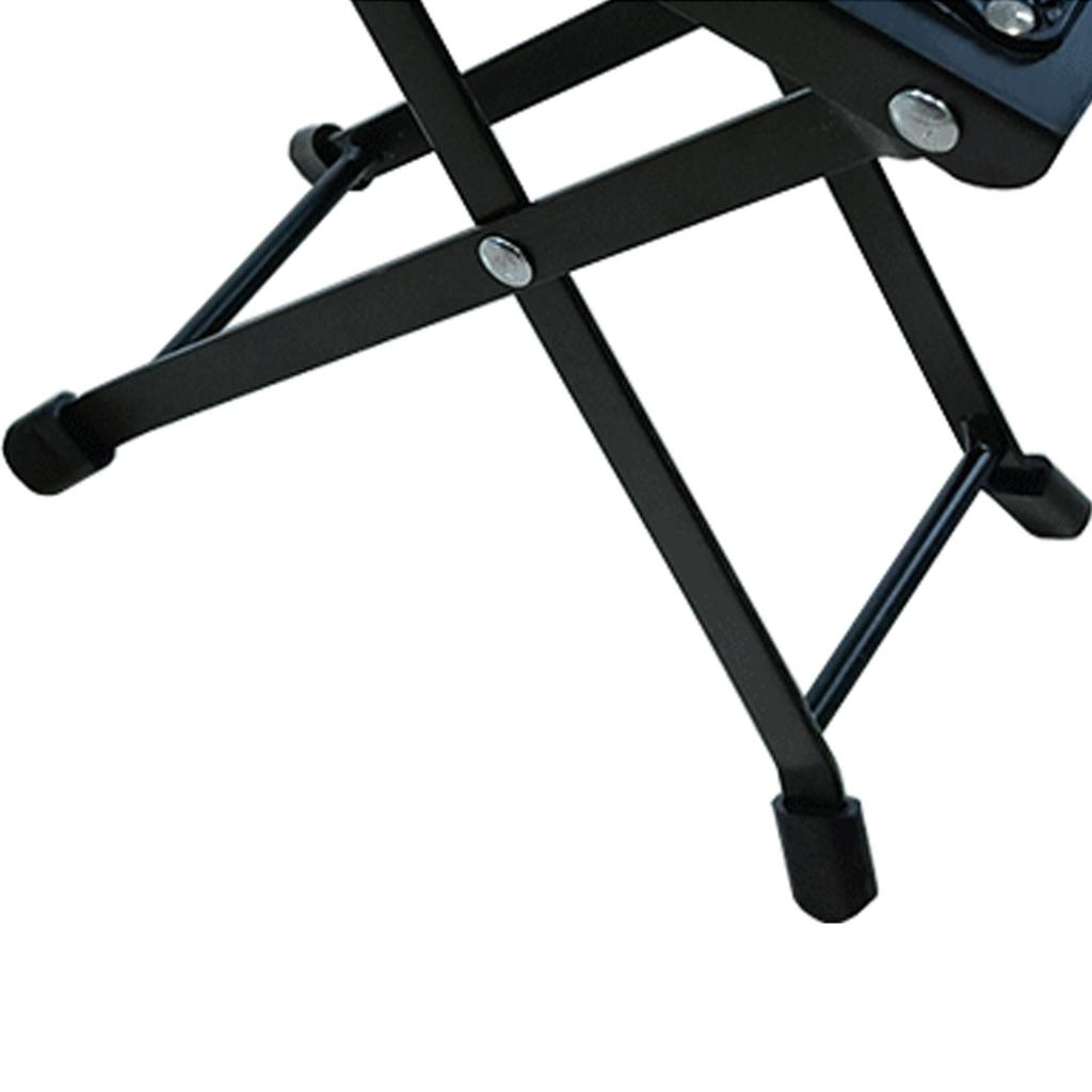 Reposapiés para Guitarra 4 Posiciones Altura Ajustable Plegable Soporte Firme para Instrumento