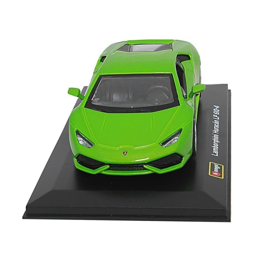 Bburago Lamborghini Huracán 1/32 Scale Diecast Model LP610-4 2014 (Green) 18-43063 [Parallel Import]