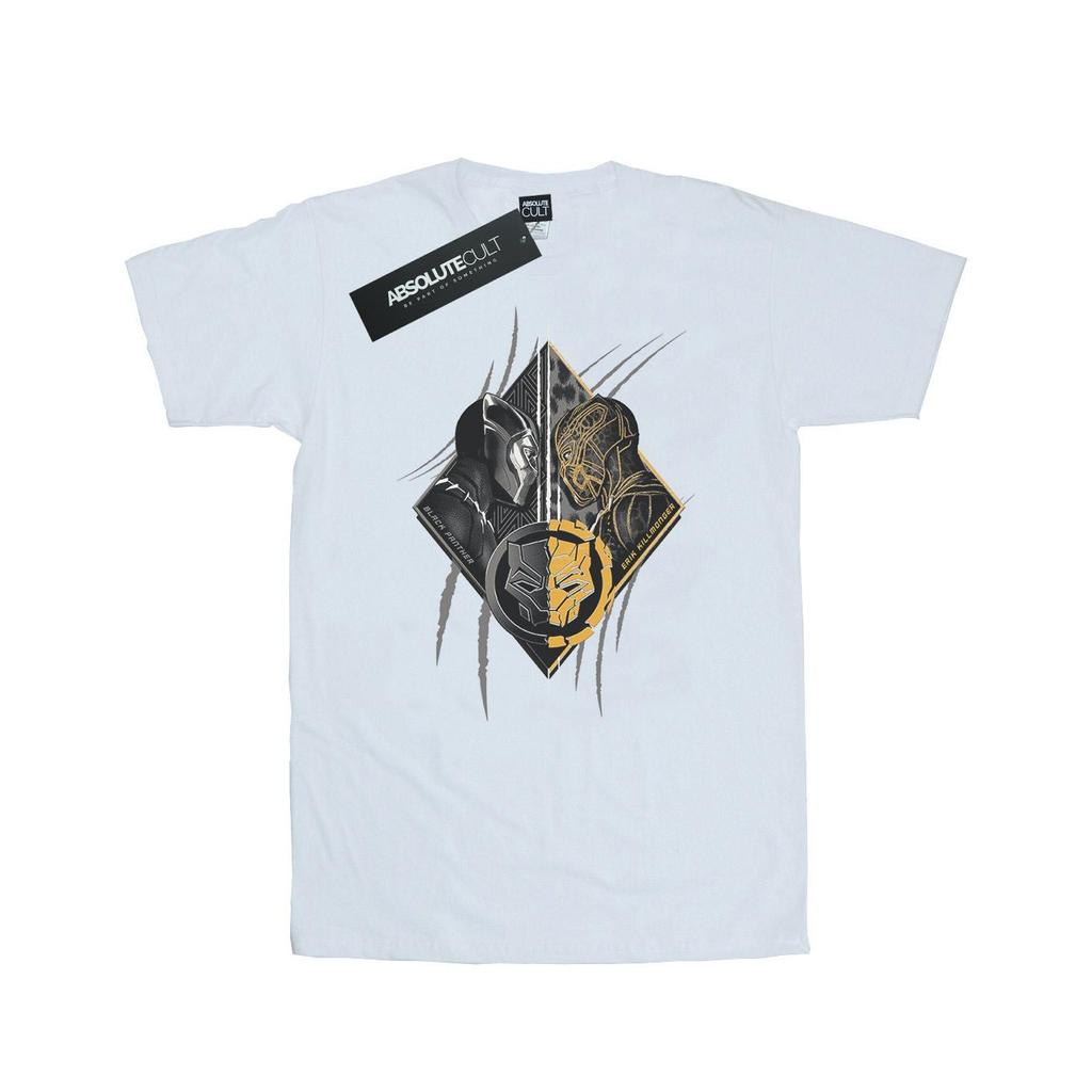 Marvel Mens Black Panther Vs Killmonger T-Shirt