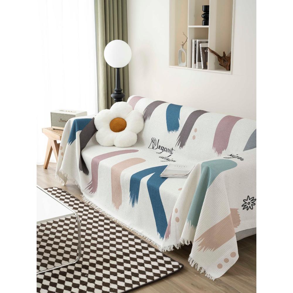 Sofa Towel Sofa Dust-Proof Full Covered One-Piece Four Seasons Universal Rental House Sofa Cushion Cover All-Inclusive Universal Non-Slip