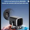 24V Car Truck Heater 150W Portable Electric Heating Fan Defroster Demister Black