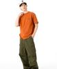 New Era Short Sleeve Pocket Rust Orange M Cotton Pocket Tee Mini Brand Logo T-Shirt