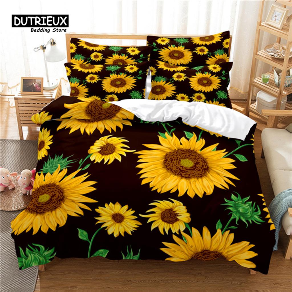 Cat Lovers Duvet Cover Set, Fashion Bedding Set, Soft Comfortable Breathable Duvet Cover, For Bedroom Guest Room Decor