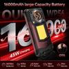 Smartphone Robuste 5G OUKITEL WP56 6.8" 36GO+512GO 16000mAh 128dB Haut-Parleur Telephone Portable Incassable Dual SIM/NFC Rouge