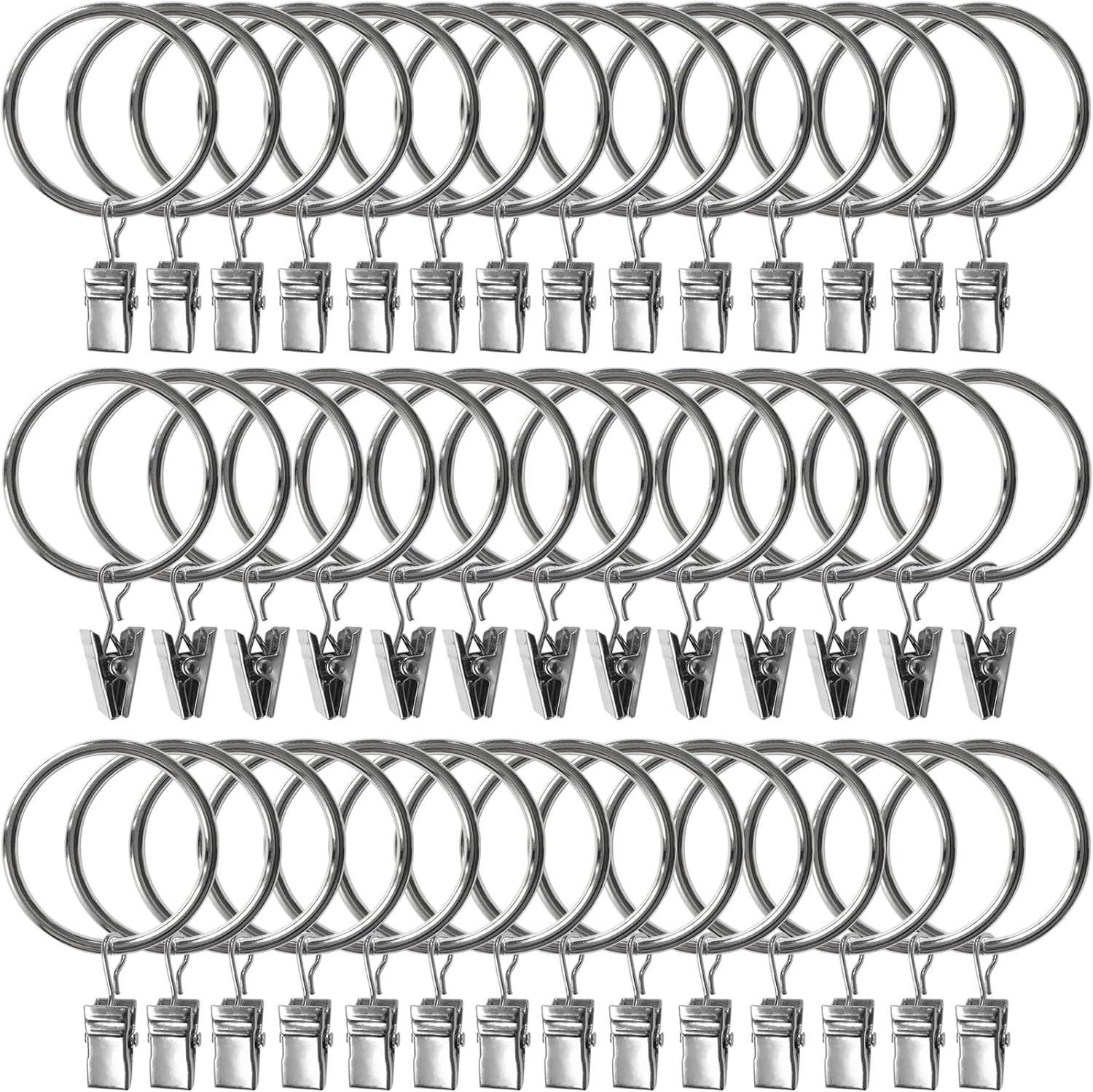 

3.5x38mm Metal Curtain Loop Ring with Clip and Hook