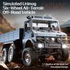 Jjrc C8823 1/18 2.4G Rc 6Wd Unimog Rc Truck Off-Road Vehicle Remote Control Car Esc 370 Motor Simulated Car Model Toys