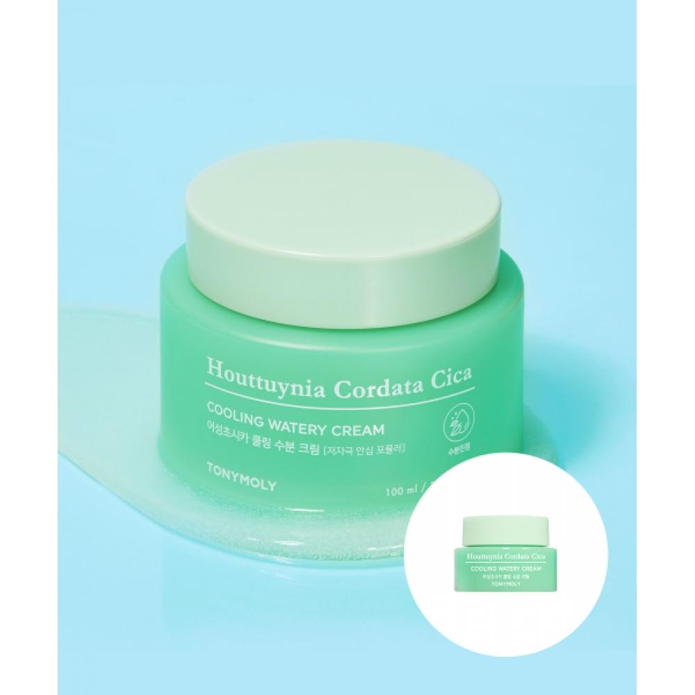 Tonymoly [large Capacity] Houtseongchoshika Cooling Moisture Cream 100ml+Cooling Cream 8ml Free FREE