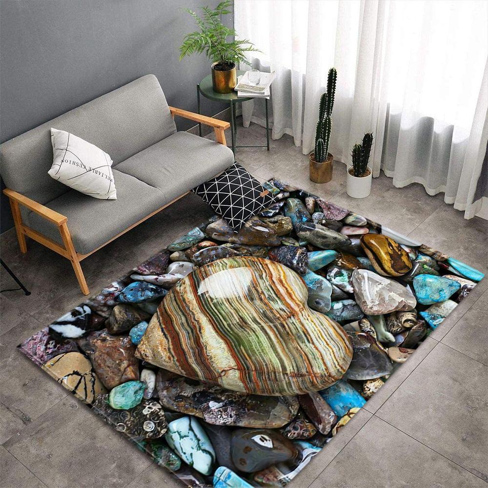 Marble Living Room Carpet Bedroom Dining Room Floor Mat Dimensions