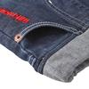 Long Hickory Indigo Blue [MIKI HOUSE] Pants, Pants, Trousers, Denim, Logo, Simple, Boys, Girls, Babies, Kids, Children's Clothing, 10-3205-490, 110cm,