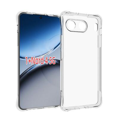 Oneplus Nord 4 5G Kılıf TPU Yumuşak Silikon Şeffaf Darbeye Dayanıklı Tampon One Plus Nord4 5G Kamera Koruma Telefon Kılıfı