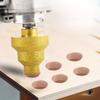 Diamond Brazing Cone Reamer Drill Bit Set - Aluminum Alloy, Multi-Layer for Ceramic Tile, Marble, Concrete - 20mm, 35mm, 50mm Sizes with M10 Thread