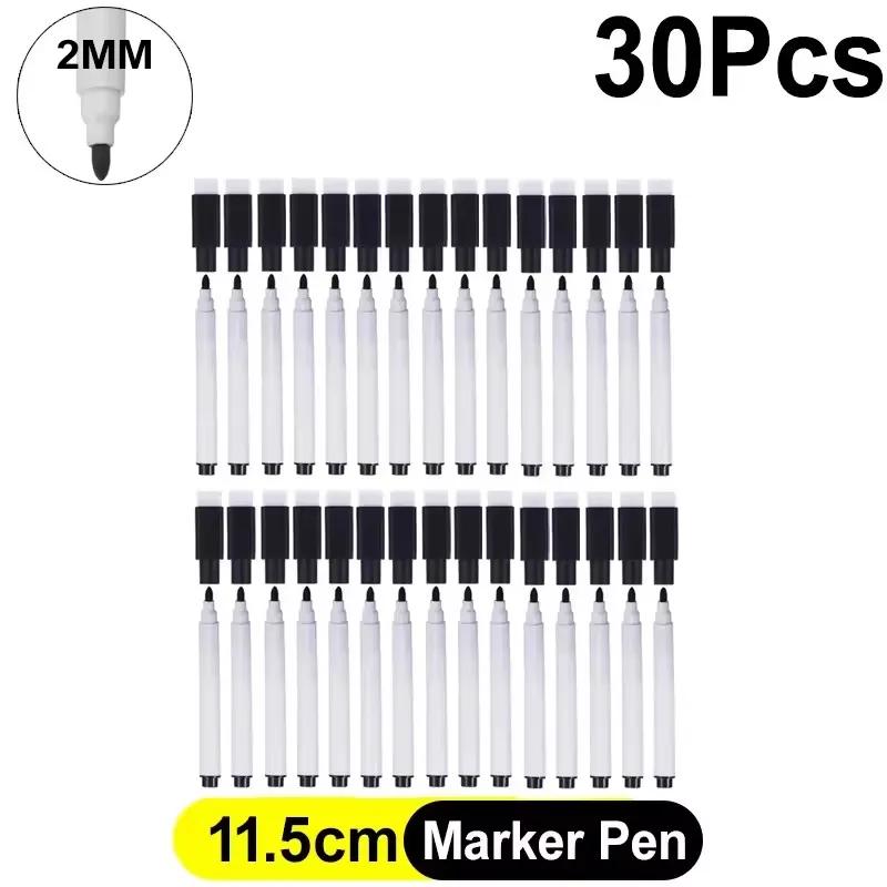 Whiteboard Marker Stifte Dry Erase Marker mit Radierkappe für Büro Schulbedarf Magnetische Whiteboard Marker Stifte Dry Erase