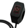 Scheinwerferschalter Plug & Play Perfekte Passform IP65 Wasserdicht LED Motorrad EIN/AUS Schalter für Motorrad