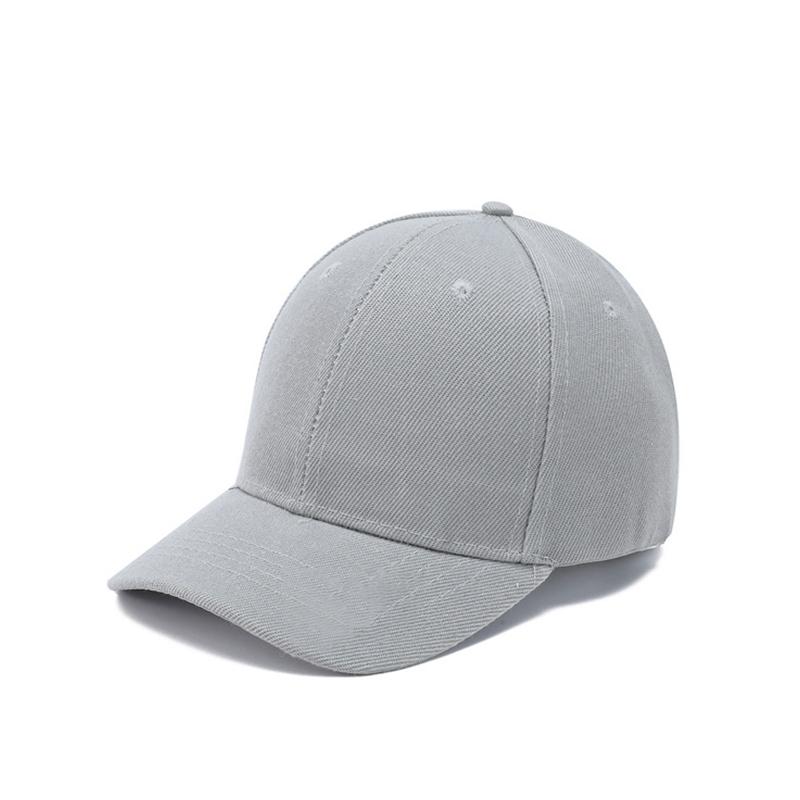 1PC Boy Girl Cap Casual Plain Baseball Cap Adjustable Snapback Street Hat Hip-Hop Sun Hat Adjustable Students Peaked Caps