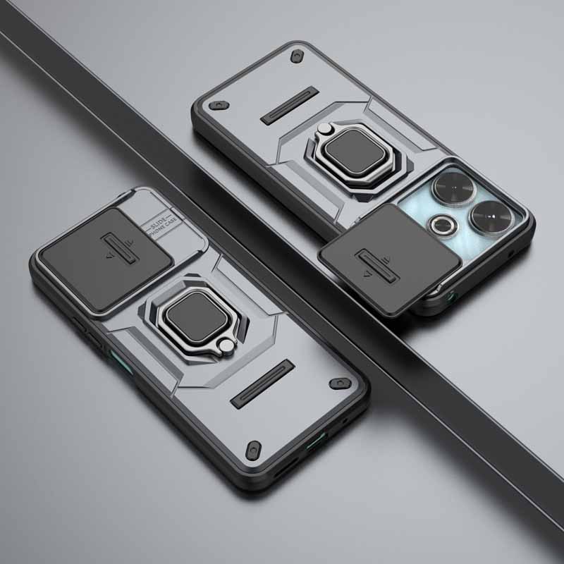 Slide Lens Case For Xiaomi Redmi Note 13 13C Redmi13 Shockproof Protect Cover for POCO C65 F5 X5 F6 X6 M6 Pro 4G 5G Phone Cases