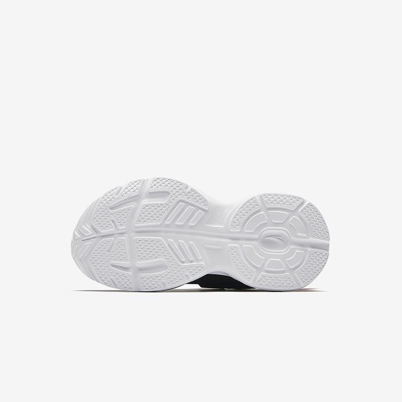 Anta Kids Synthetic Leather Fabric Trendy Fashion Comfortable Versatile Breathable Lightweight Shock Absorbing Low Top Running Shoes A12519933