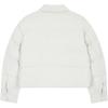 Calvin Klein Solid Color Quilted Lightweight Long Sleeve Down Jacket Women outerwear White J225424-YBI