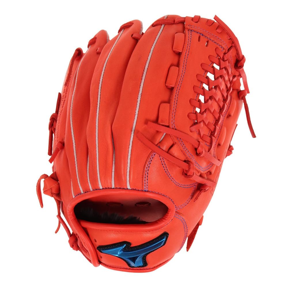 

MIZUNO WILLDRIVE BLUE for softball size Splendid orange L boys [all-round use L]