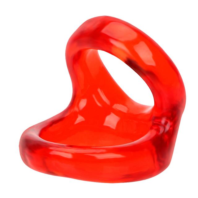 Reusable Cock Ring Silicone Dual Pleasure Penis Ring Male Delay Ejaculation Penis Stretcher Exercise Cockring Sex Toys for Men