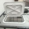 Marine Deck Plate, Inspection Hatch Cover, Square & Round Hand Hole Cover, Boat Yacht Accessories for Yachts & Speedboats