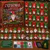 Scatola Conto alla Rovescia per Rituale di Halloween Calendario dell'Avvento Gnomo, Arte Creativa con Diamanti Finti Fai-da-te per Natale Idea Regalo Festivo Kit Creativo, Ornamenti da Appendere Fatti a Mano