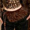 Sweet Style Furry Waist Belt Y2K Waist Rope Girl Waist Fur Collar Scarf  Fashion Outfit