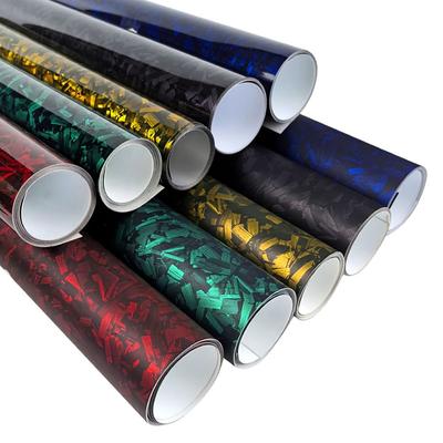 50x30CM Carbon Fiber Vinyl Film High Gloss Wrap Foil Sticker  for Car Motorcycle DIY