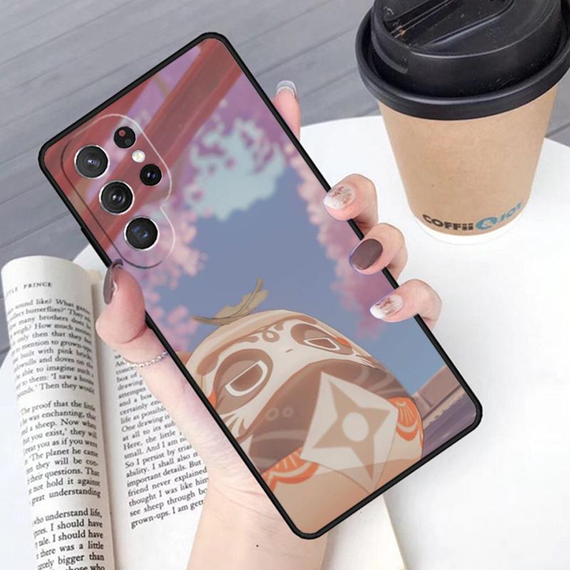 Capa Genshin Impact Icon phone case Cover For Samsung Galaxy S24 S25 Ultra S21 S22 Ultra S10E Note 10 Plus Note 20 FE S23