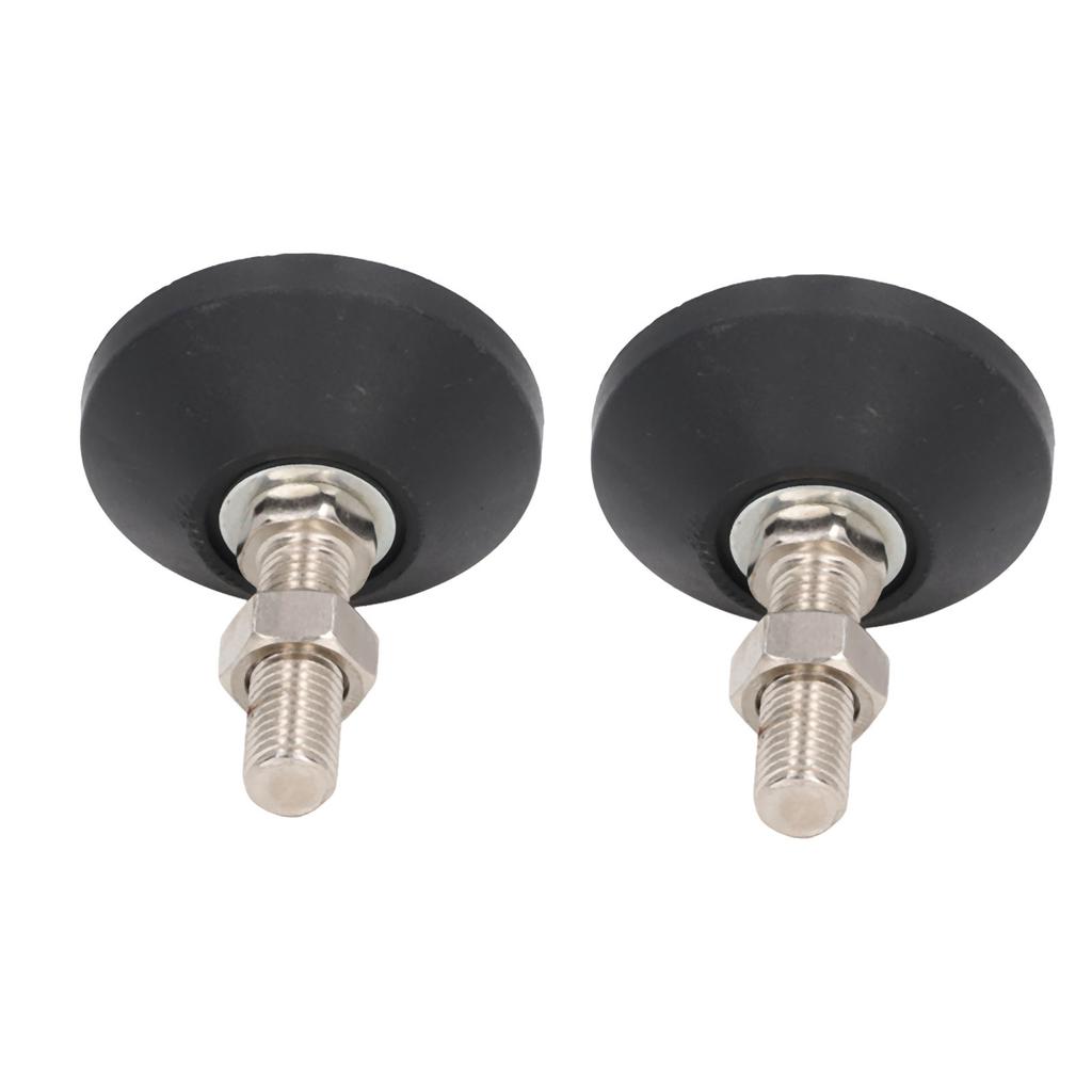 2 Pcs Thread Leveling Feet 150kg Bearing Height Adjustable Anti Skid Scratch Resistant Screw Foot