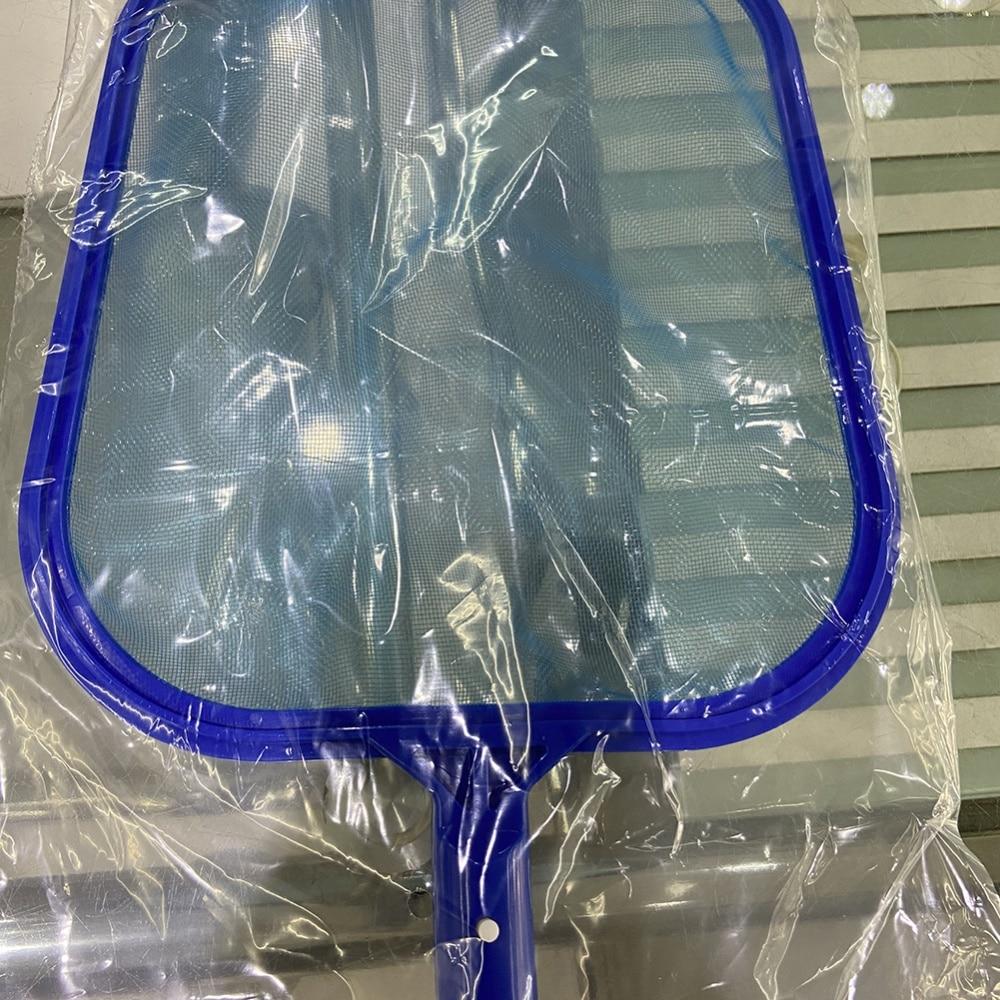 Swimming Pool Cleaner Supplies Professional Pool Leaf Rake Fine Mesh Frame Net Swimming Pool Cleaning Leaf Skim Net