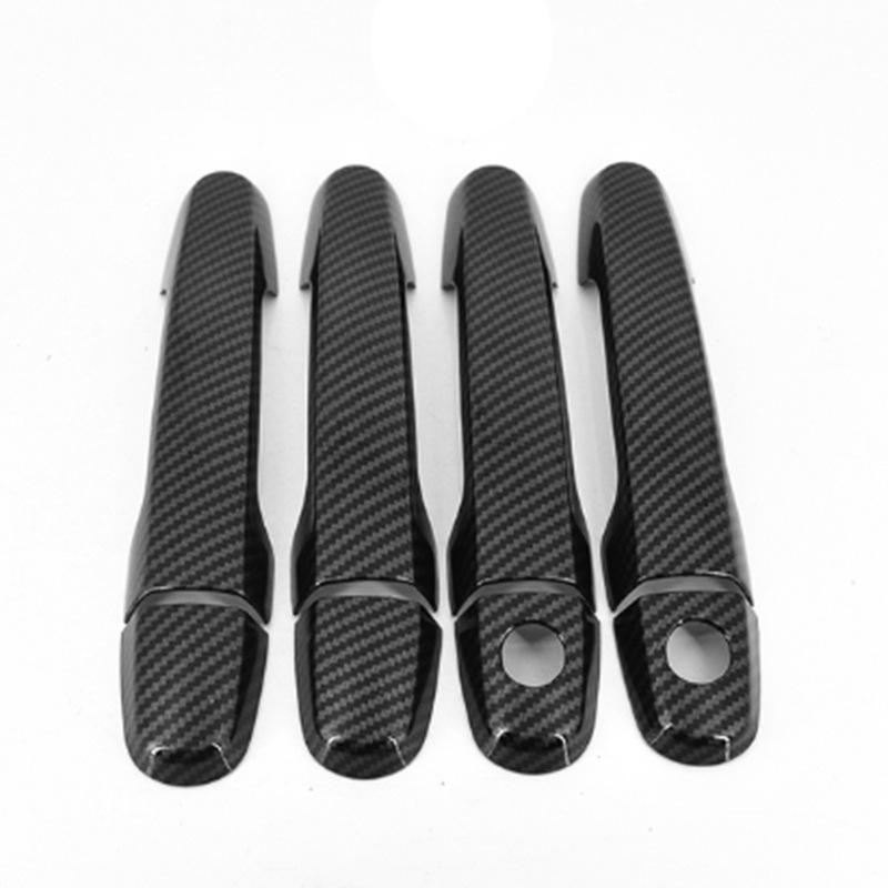 Carbon Fiber Pattern Door Handle Shell for 2004-2015 Daihatsu Boon Models