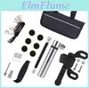 Mountain Bike Portable Aluminum Pump With Repair Kit For Cycling Enthusiasts