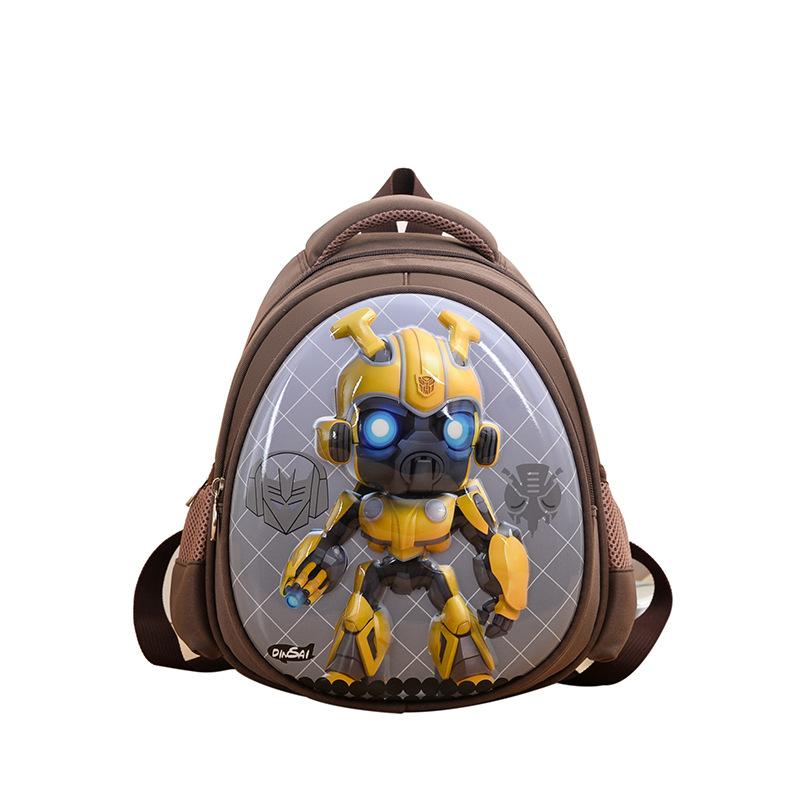 Kindergarten Small And Medium Class Schoolbag Cute Printed Foreign Air Pressure Shell Boys And Girls Backpack Cartoon Animation Children'S Backpack