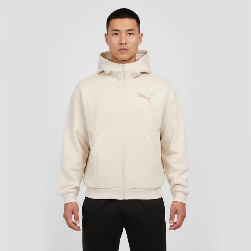 PUMA Men s Hooded Knit Jacket L