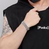 Men's Trendy Titanium Steel Bracelet: Simple Japanese & Korean Watch Band Style