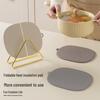 Silicone Heat-Resistant Foldable Pot Mat & Anti-Scald Coaster