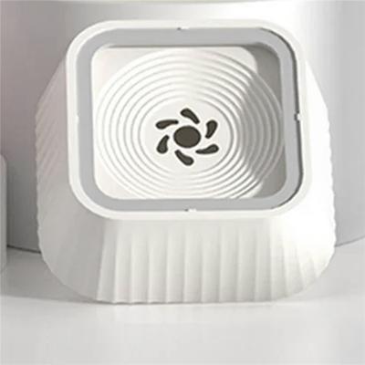 Water Fountain With Floating Plates No Spill Dog Water Bowl Clean Drinking Slow Feeder Anti-Splash Pet For Pet