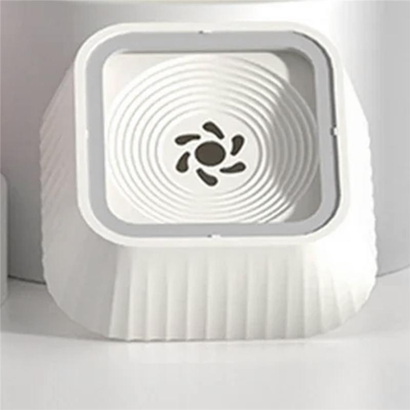 Water Fountain With Floating Plates No Spill Dog Water Bowl Clean Drinking Slow Feeder Anti-Splash Pet For Pet