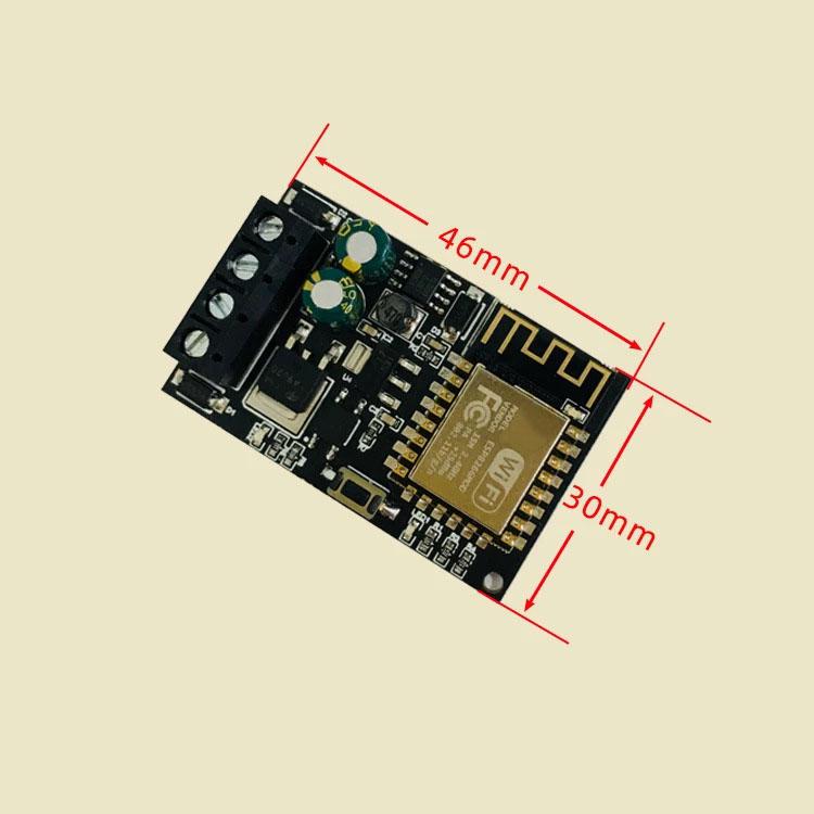 WiFi-Based Relay Module for Remote On-Off Control of Fans Motors and Lighting Systems with 5V-36V DC Input Support
