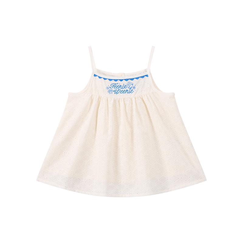 Teenie Weenie Kids Girl s Lace Embroidered Camisole Shirt 120