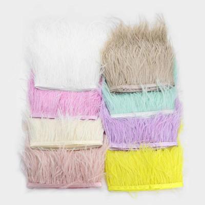 Piume di Struzzo 10-15cm per Artigianato Fai da Te e Accessori Bordo Gonna