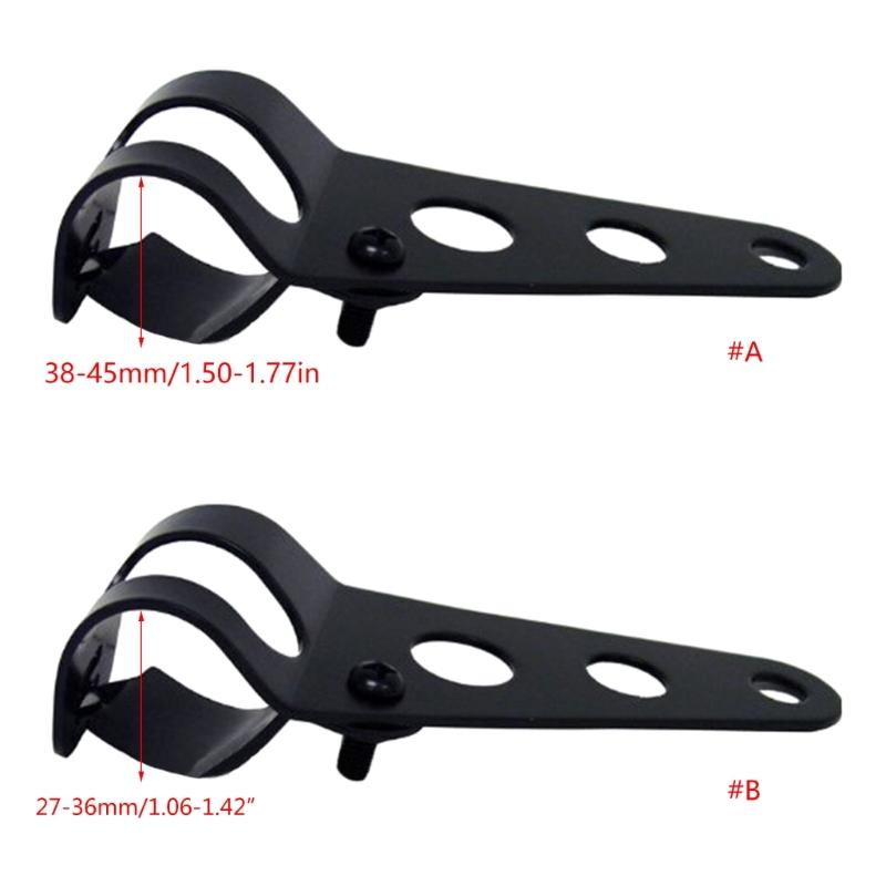 For 38-45mm Fork Motorcycle Headlight Mount Bracket Clamp Head Lamp Support Turn Signal Light Holder Accessories