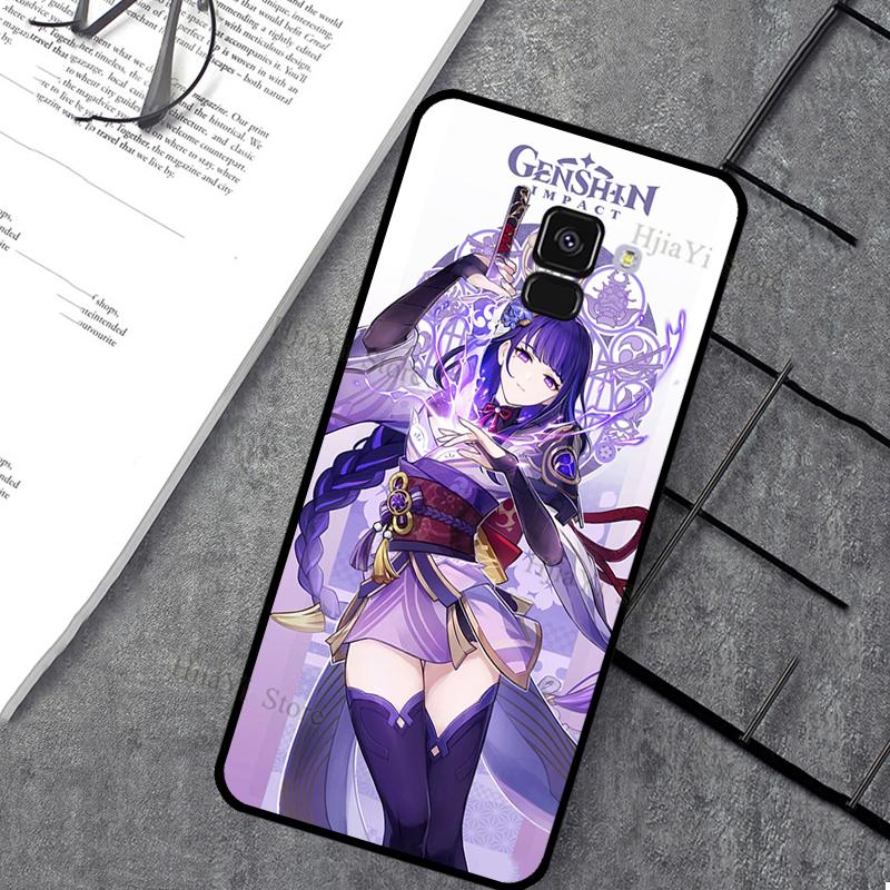 Genshin Impact Raiden Shogun Baal Case For Samsung J3 J5 J7 J1 A3 A5 2016 2017 J4 J6 J8 A7 A9 A6 A8 Plus 2018 Coque Fundas