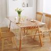 Rectangular Tablecloth Transparent Table Cloth Table Protector Heat Resistant Waterproof Oil Resistant Anti-Scratch Tablecloth