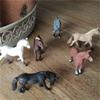 Collection Doll Action Figure PVC Model Horse Baby Figure Wild Animal Toy Simulation Wild Animals