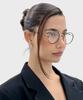 MAISON MASTER Heritage Round Glasses (Black Gold)