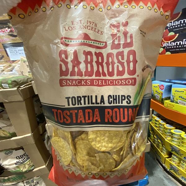Snacking Yellow Corn Crispy Tortilla Chips 851g
